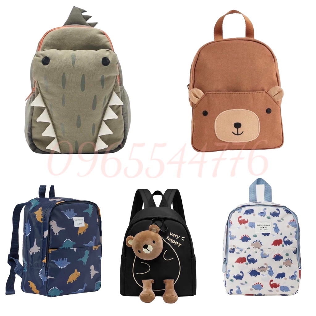 Balo 3D Zara, HM cho bé siêu cute - Nhiều mẫu