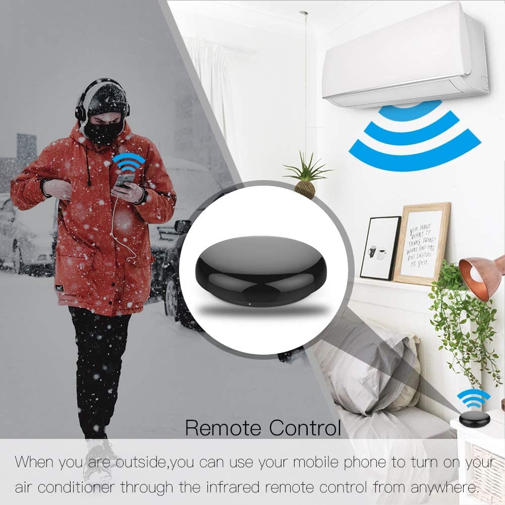 Bộ Điều Khiển Hồng Ngoại TUYA Wifi - Điều Khiển Điều Hòa Quạt Tivi,... Điều Khiển Giọng Nói BH 1 Năm