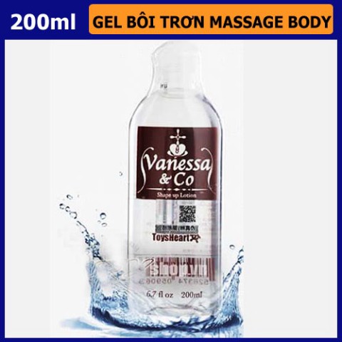 Gel bôi trơn Nhật Bản Vanessa &amp; Co nhập khẩu 200ml - GoF Store