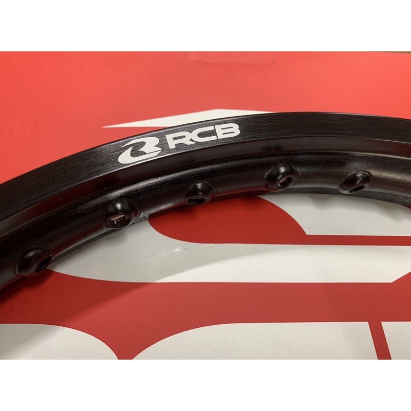 Niềng nhôm RCB đen