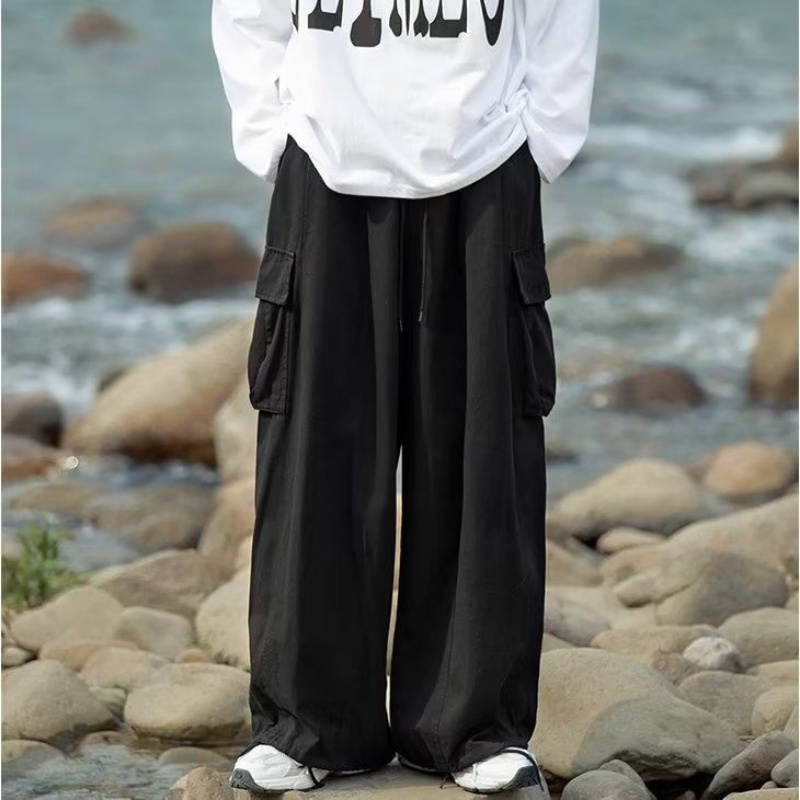 Quần ống rộng Phong Cách Hipster Nhật Bản Cổ Điển Plus Size Cho Nam