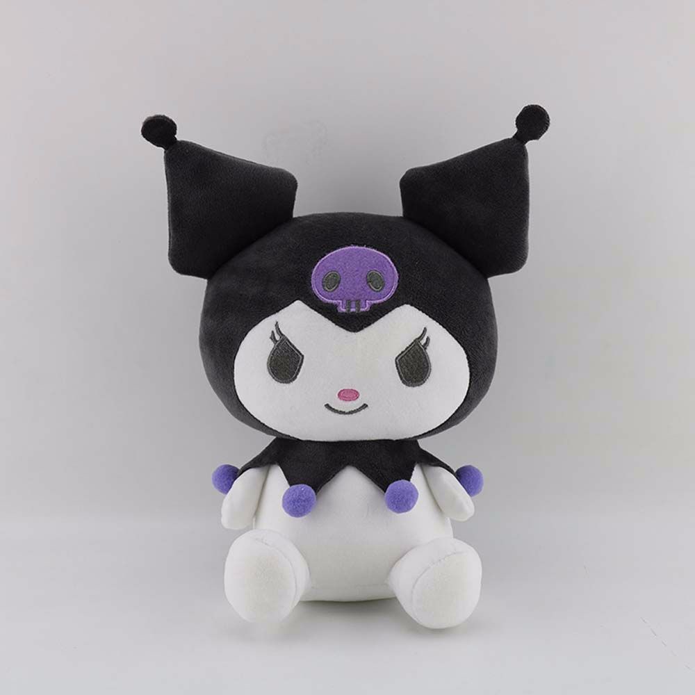 Thú Nhồi Bông Hình Thỏ Kuromi Đáng Yêu Mềm Mại 25cm