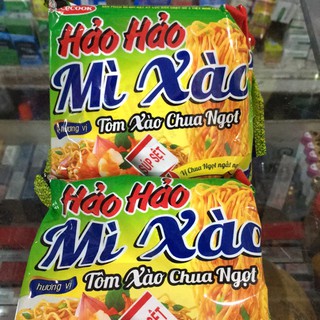 Mì Tôm Hảo Hảo Xào Các Vị