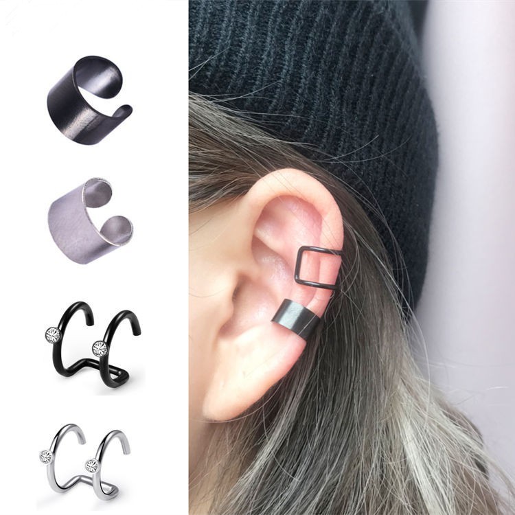 Khuyên Tai Bằng Thép Titan Không Gây Dị Ứng A787