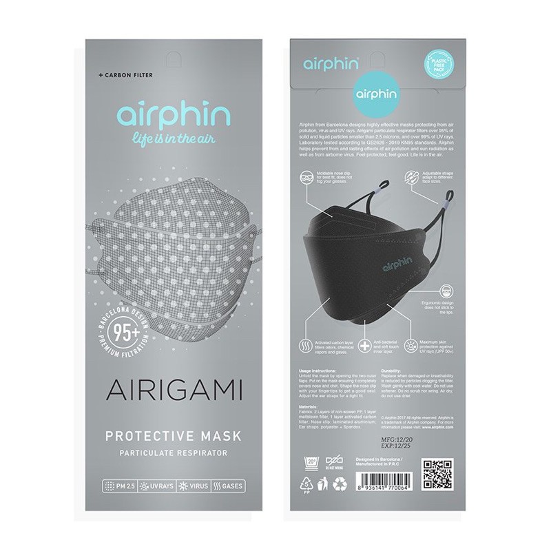[Có sẵn] Khẩu trang AIRIGAMI chống bụi mịn và viruss | BigBuy360 - bigbuy360.vn
