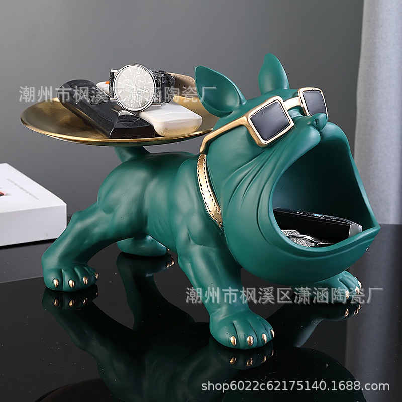 Hộp Đựng Chìa Khóa Hình Chú Chó Bull Sáng Tạo