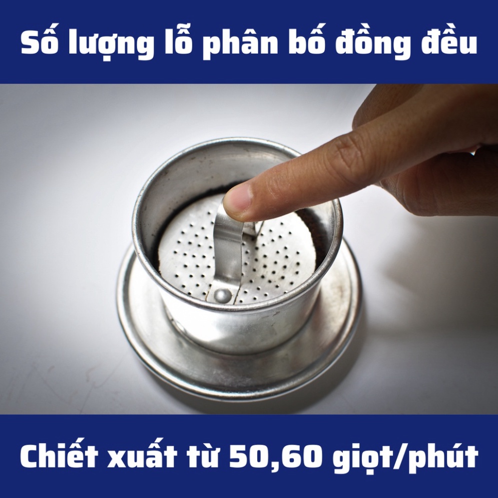 Phin Nhôm Pha Cà Phê 25 gram phin cafe nhôm dày giữ nhiệt tốt chuyên dụng cho dân ghiền cà phê và cho quán có bán sỉ