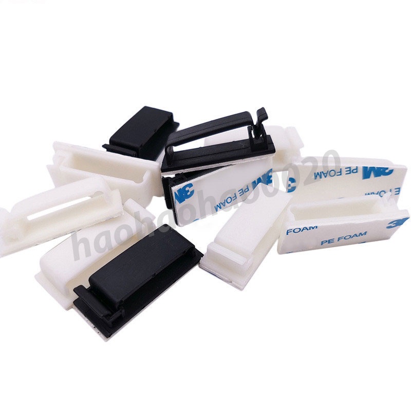 Nẹp, kẹp giữ dây điện dùng đi dây gọn gàng cho máy tính PC, góc làm việc, setup góc làm việc, gaming