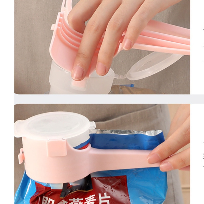 Bộ 4 Kẹp Miệng Túi Nhựa Chống Ẩm Đa Năng