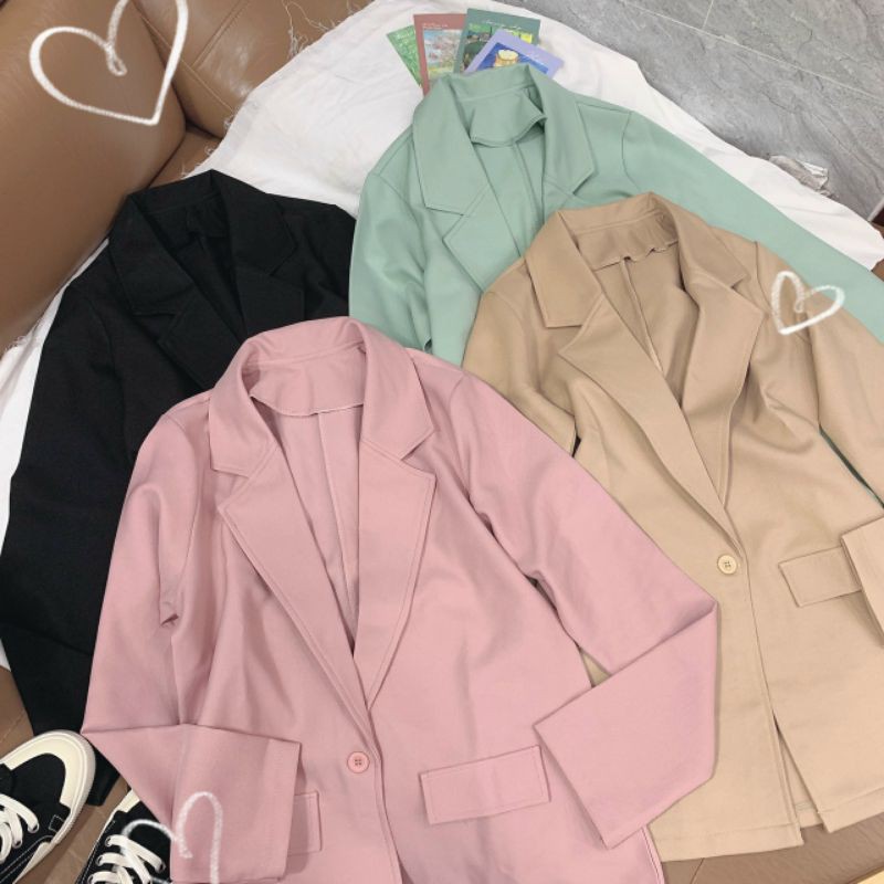 set 2 món khoác blazer + chân váy mã 1903
