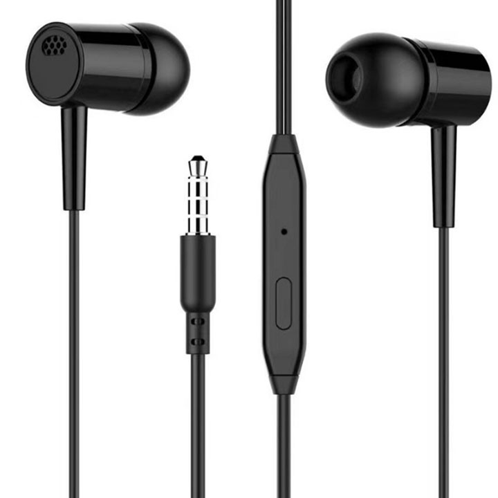 Tai nghe nhét tai in ear có mic Hifi D21 bass ấm chống ồn jack 3.5mm youngcityshop 30.000