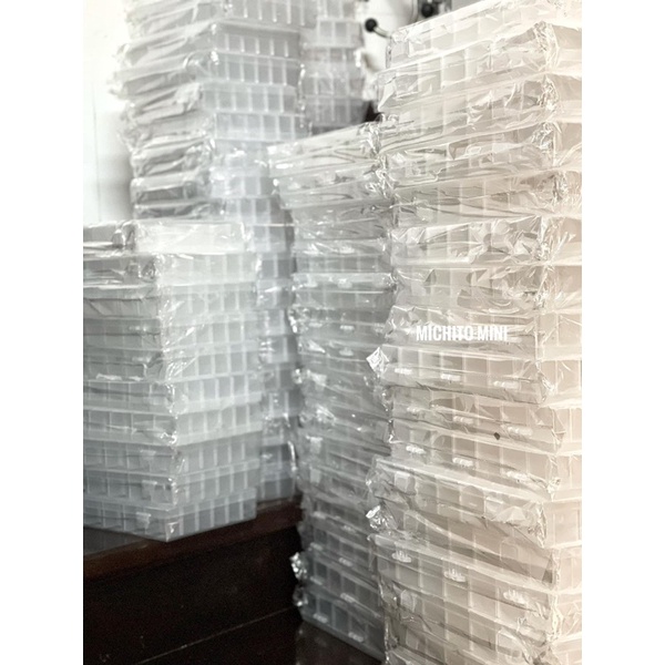 Hộp nhựa chia ô tháo được vách ngăn size lớn nhất 36 ô và 28 ô