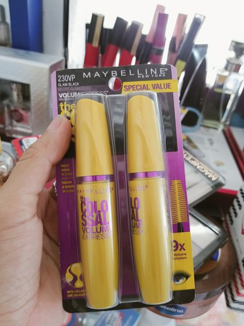 Mascara Maybelline 9X The Colossal Volum Express Dày & Cong mi