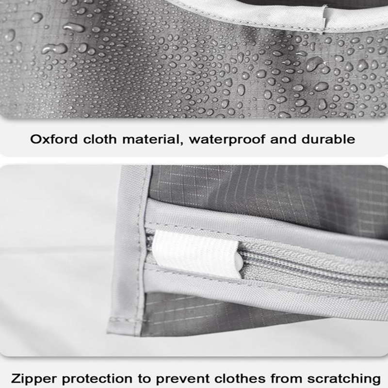 1 Giỏ Đựng Đồ Giặt Sức Chứa Lớn Tiết Kiệm Không Gian Có 2 Móc Treo Cho Nhà Tắm