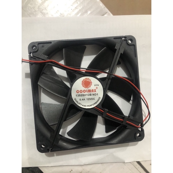 Fan 13,5cm 0.4A kích thước 13,5x13,5x2,5cm mới giảm ồn cho psu