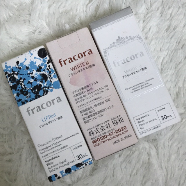 Serum fracora 3 màu