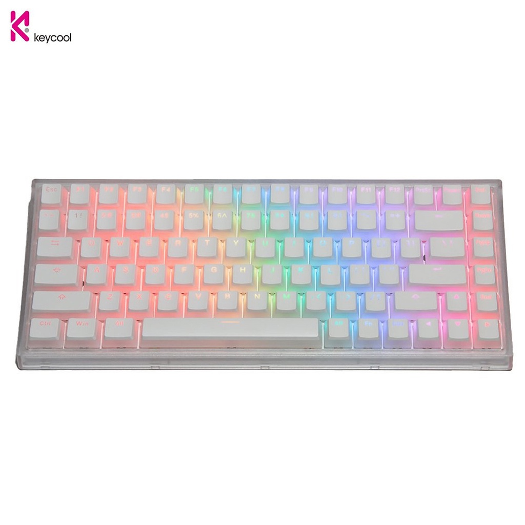 Bàn phím cơ Keycool KC84 / KC84 Pro 3 Mode  2.4Ghz / USB / Bluetooth - Hàng chính hãng