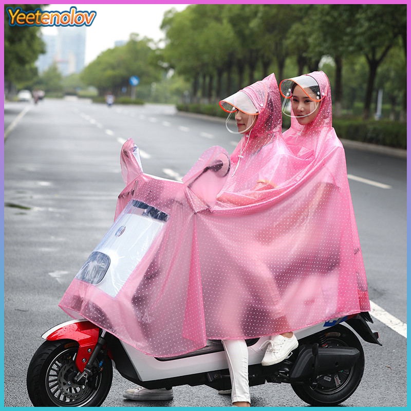 One Áo Mưa Đơn / Đôi Dáng Dài Dày Dặn Tiện Dụng Cho Người Đi Xe Máy / Xe Đạp Điện