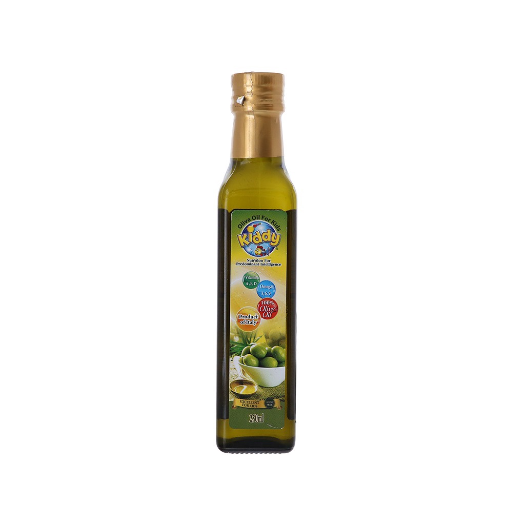 Dầu Olive Kiddy/ Olive Extra Virgin Olivoilà Cho Trẻ Em Chai 250ml