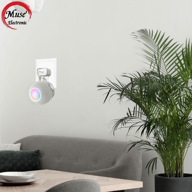 Giá Đỡ Loa Gắn Tường Màu Trơn Tương Thích Với Home Pod Mini