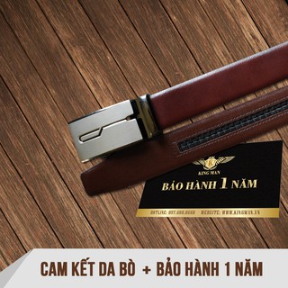 Dây lưng da bò cao cấp màu nâu