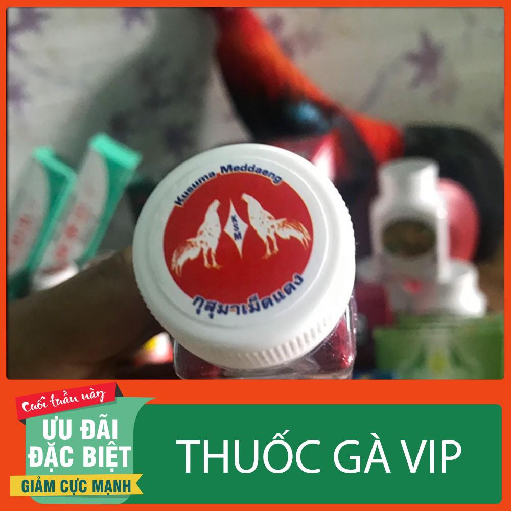 Thuốc kích lực cho gà chọi Thuốc bổ máu cho gà đá Thái Lan giúp da gà đỏ đẹp , dai sức , tải cựa tốt