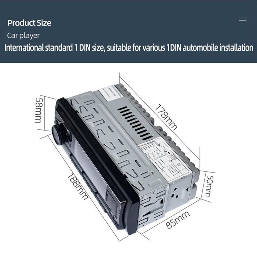 Máy Nghe Nhạc MP3 / FM / USB / AUX Rảnh Tay Tích Hợp Bảng Điều Khiển Dành Cho Ô Tô