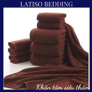 Khăn tắm cho bé cao cấp 70x140cm lớn khăn tắm cotton dày latiso kt03