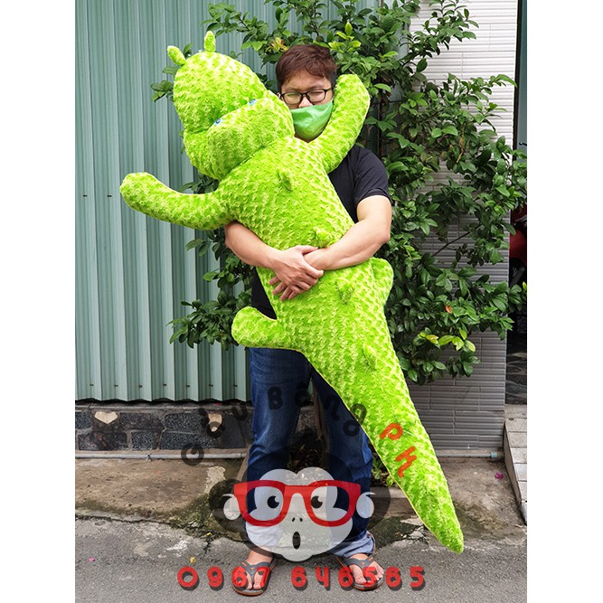 Gấu bông gối ôm cá sấu khổng lồ 1m65