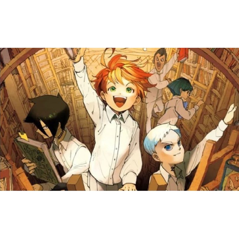 Bán lẻ mẫu thiệp mới pvc Promise Neverland - Miền đất hứa