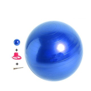 Bóng Tập Yoga Bóng Tập Gym Banh Yoga 65cm dày 2mm chống nổ [Tặng Bơm và phụ kiện]