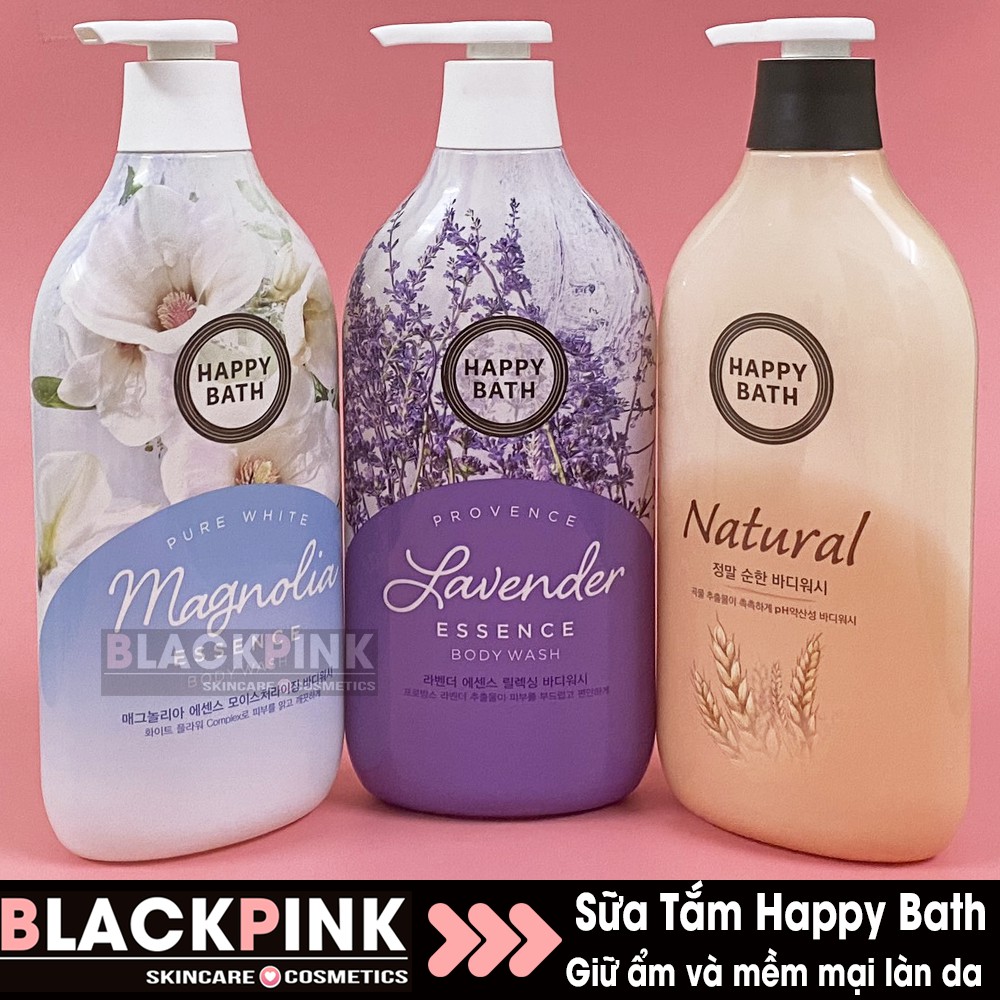 Sữa tắm Happy Bath Hàn Quốc 900ml