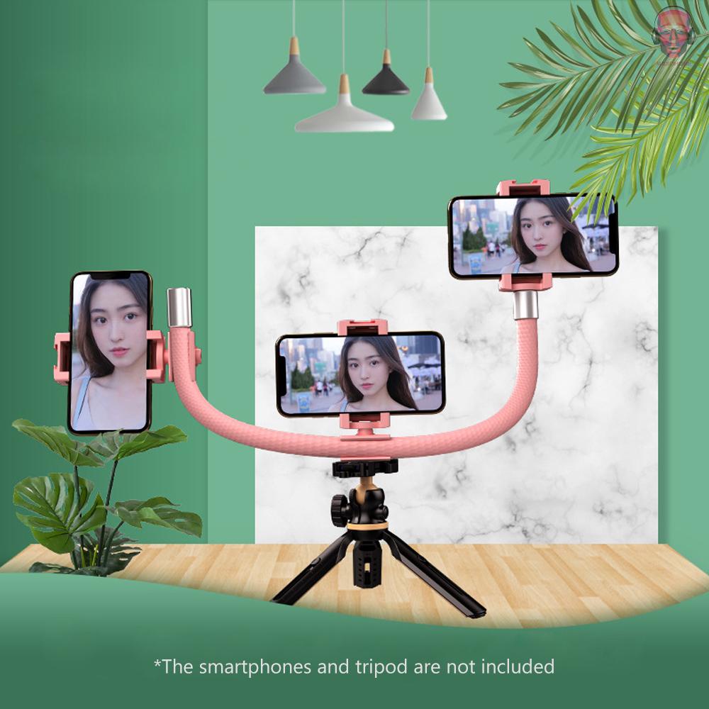 AUDI   Multifunctional Flexible Live StreaAUDIng Bracket Smartphone Ring Light Stand with 3pcs Phone Holders