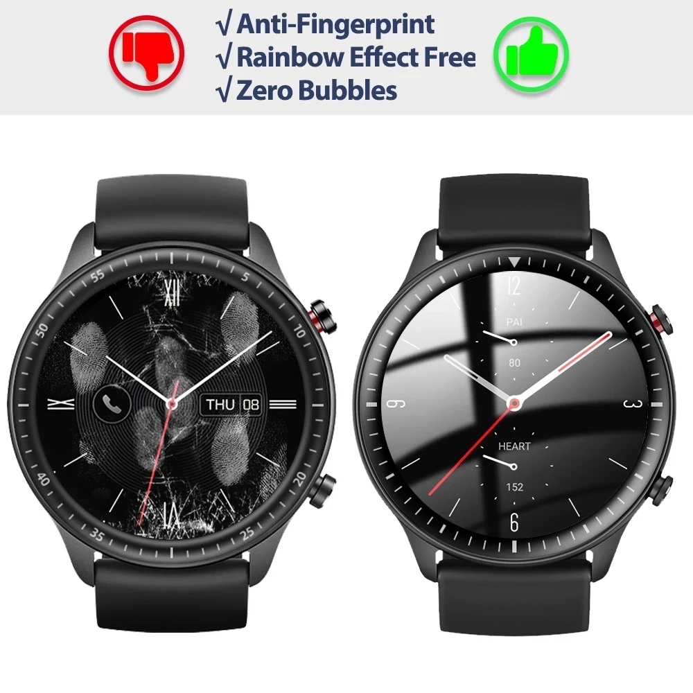 1 Miếng Dán TPU Mềm Trong Suốt Bảo Vệ Màn Hình Đồng Hồ Thông Minh Amazfit GTS 3/ GTR 3 Pro /Smart