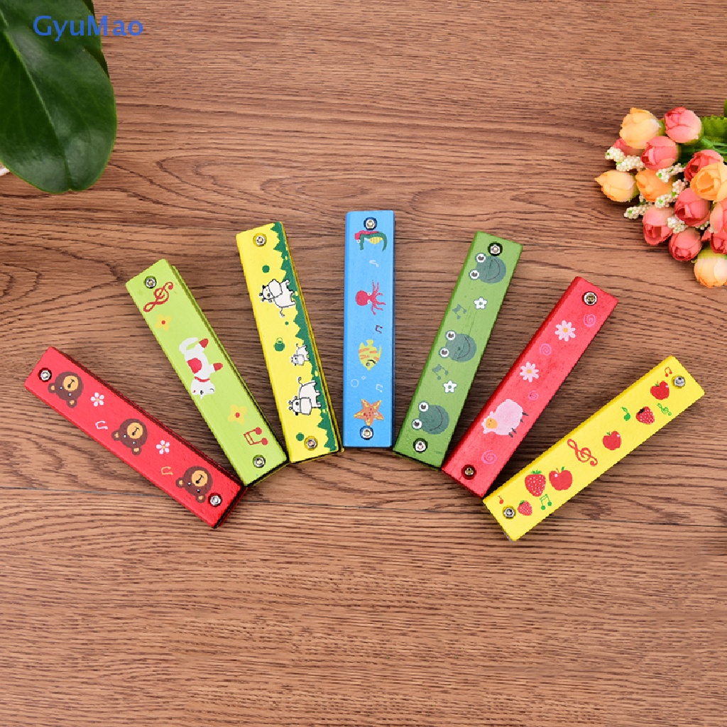 Kèn Harmonica 16 Lỗ Nhiều Màu Sắc Dễ Thương Cho Bé