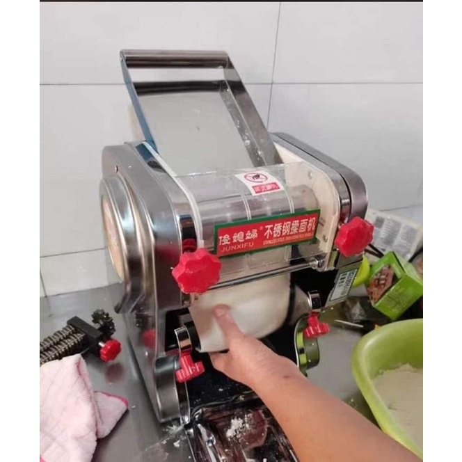MÁY CÁN MÌ / máy cán bột JUNZIFU 24cm máy mới