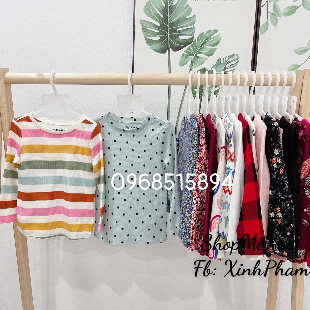 Áo thun dài tay 12-18M (8-10kg) Hiệu Oldnavy  cho bé xuất dư xin