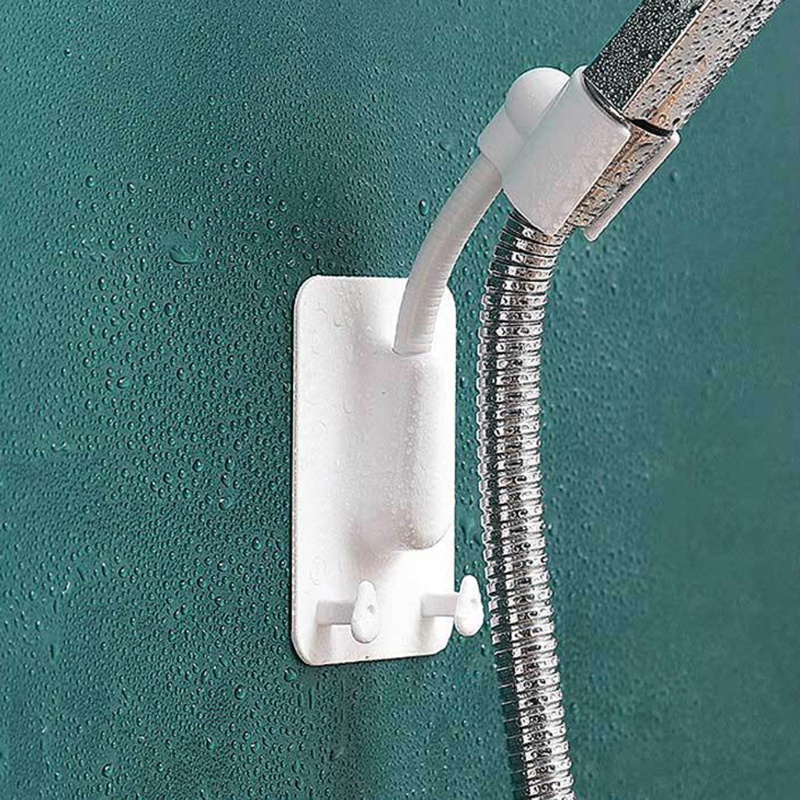 Giá Đỡ Đầu Vòi Hoa Sen 2 Móc Gắn Tường Nhà Tắm Chống Thấm Nước