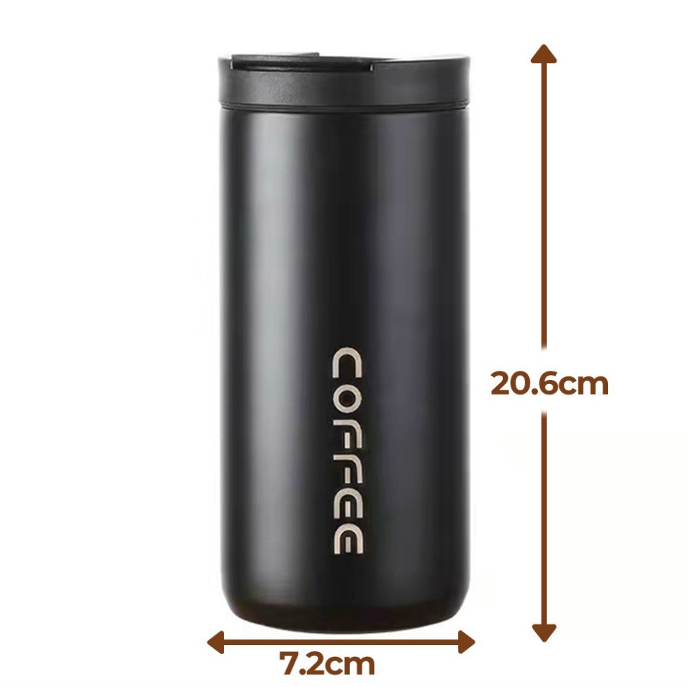 Ly Giữ Nhiệt Coffe cao cấp inox cốc giữ nhiệt trà sữa văn phòng Ly giữ nhiệt coffee 500ml- bền đẹp pha cà phê giữ nhiệt