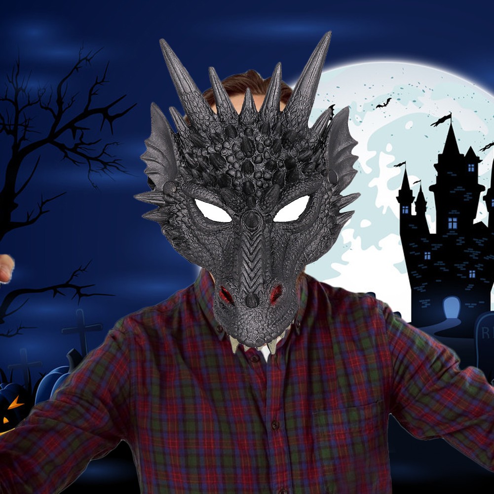 Mặt nạ 3D hóa trang con rồng