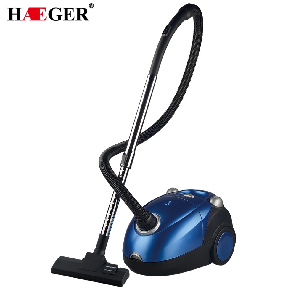 Máy hút bụi cầm tay HAEGER có lực hút khỏe tới 18000pa - công suất 1200W hút được bụi mịn, góc nhà, nệm, thảm - HG8661