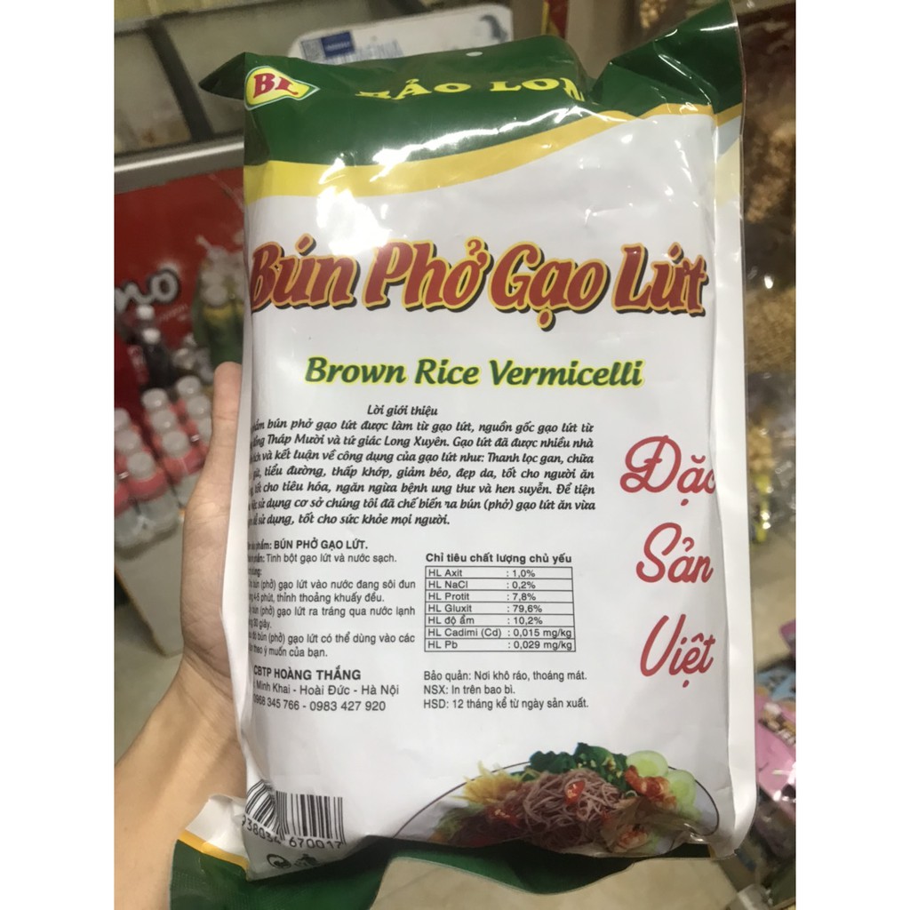 Thanh Hoá - Bún phở gạo lứt Bảo Long 500