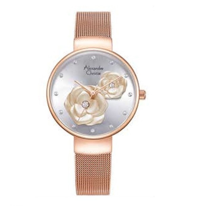 Đồng hồ đeo tay Nữ hiệu Alexandre Christie 2792LHBRGSL