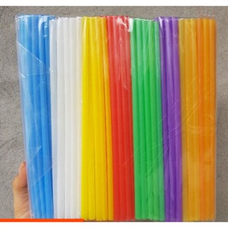 300g ống hút màu sắc loại hút nước mía