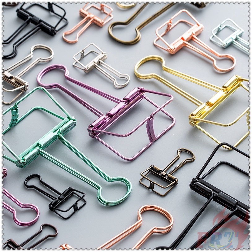 ✨ Văn Phòng Phẩm - Kẹp Binder ✨ 1 Kẹp Giấy Kim Loại Nhiều Màu 48mm 32mm 19mm