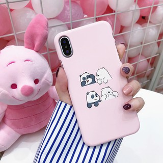 Ốp lưng gấu đen và trắng