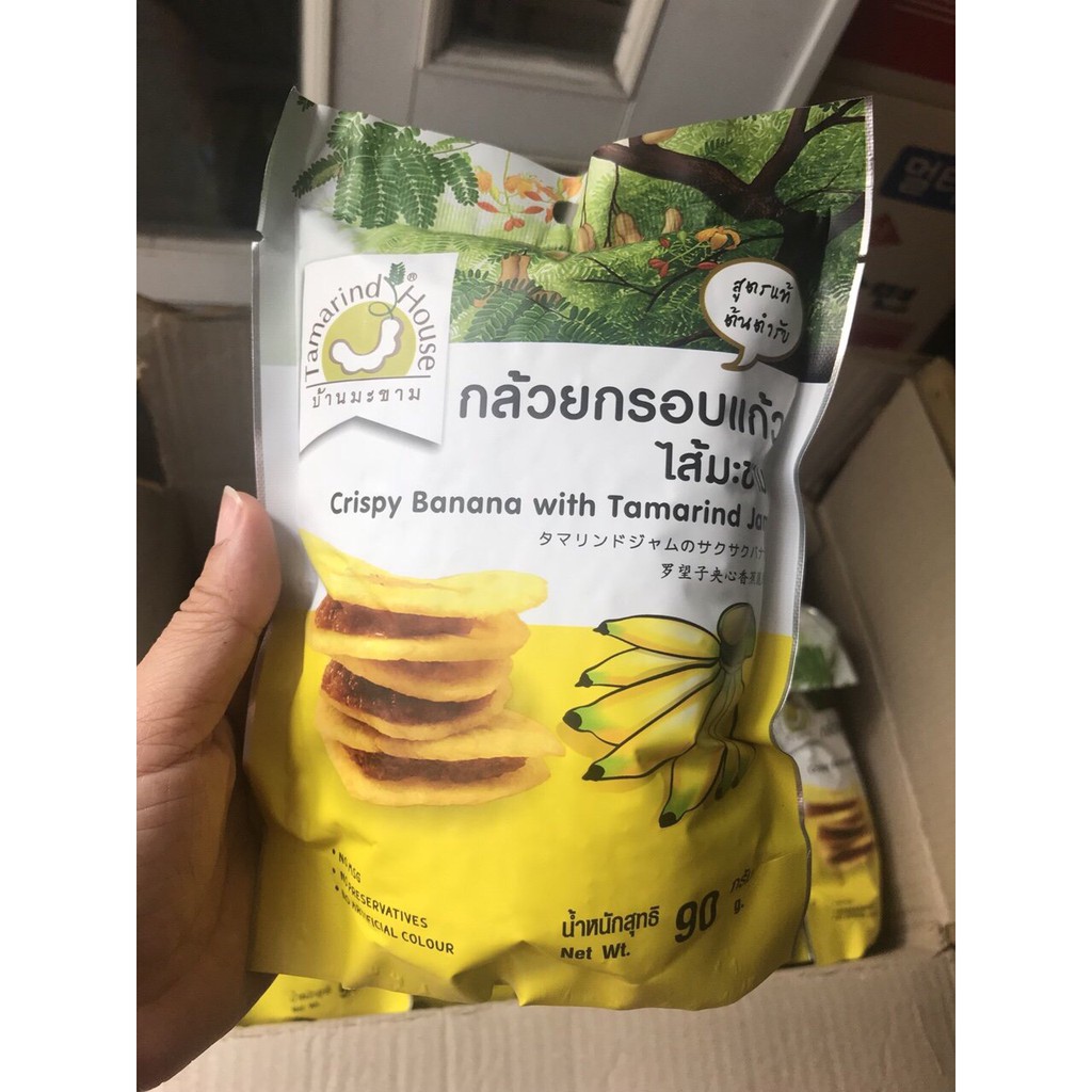 CHUỐI KẸP ME 90gr - THÁI LAN