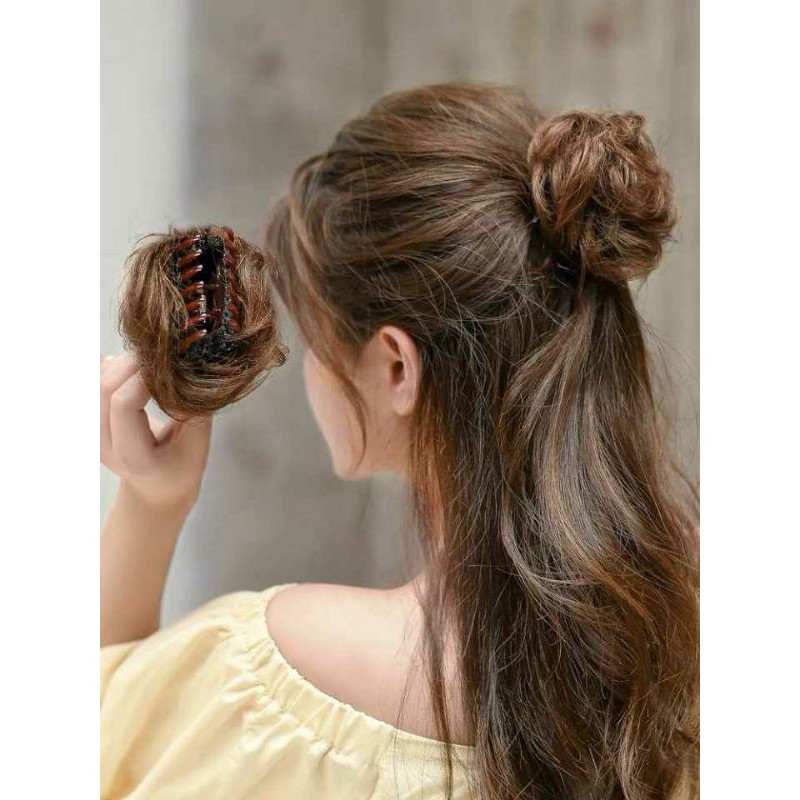 Tóc búi gấp mini đẹp