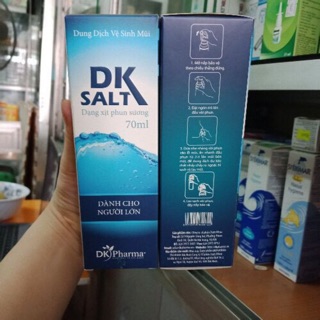 Xịt muối biển dk salt người lớn/trẻ em