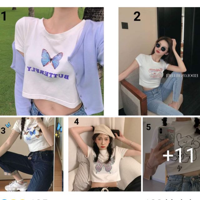 (Trả order) áo crotop